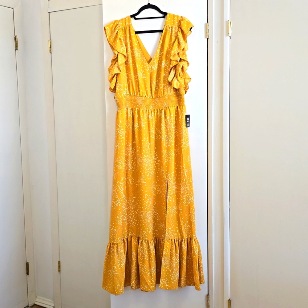 Express Yellow Sundress in XL NWT